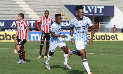 Guayaquil City celebra el triunfo en la LigaPro. Foto: API