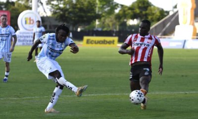 Guayaquil City supera a Técnico Universitario en la LigaPro. Foto: API