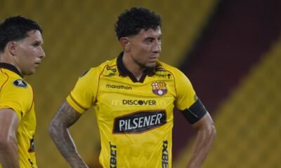 Joao Rojas disputa la Copa Libertadores con Barcelona SC. Foto: API