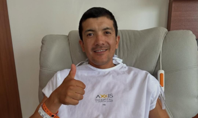 Richard Carapaz se sometió a una cirugía y afirma que sí irá al Giro de Italia