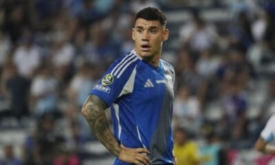 José Neris disputa la LigaPro con la camiseta de Emelec. Foto: API