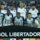 El plantel de Liga de Quito posa en la previa ante Mirassol por la Copa Libertadores. Foto: API