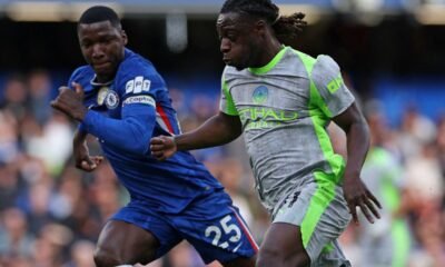 Moisés Caicedo en el partido del Chelsea ante Manchester City. Foto: Premier League