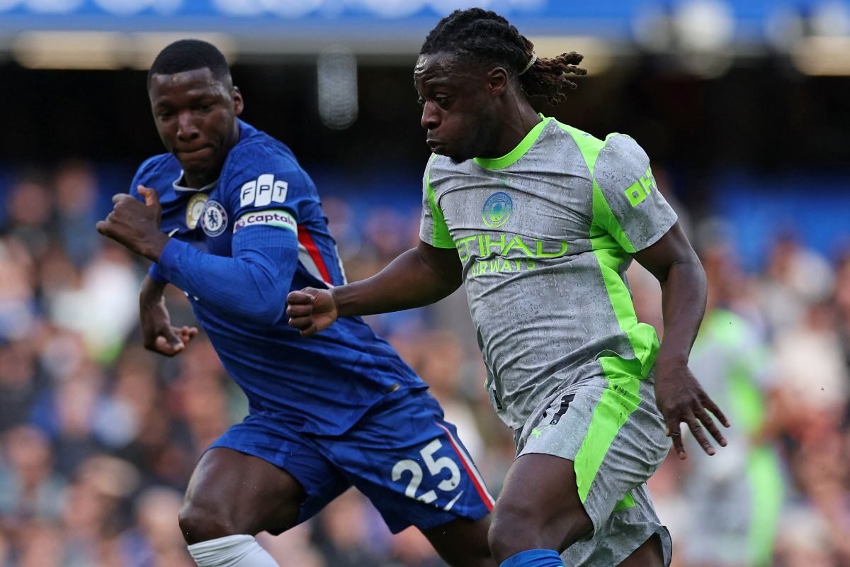Moisés Caicedo en el partido del Chelsea ante Manchester City. Foto: Premier League
