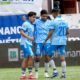 El plantel de Macará se enfrenta a Libertad FC en la LigaPro el 26 de abril. Foto: API