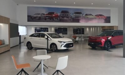 El nuevo representante de BAIC está estratégicamente ubicado en la intersección de la Av. 10 de Agosto y El Inca. Foto: BAIC