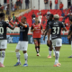 Jugadores de IDV celebran la victoria ante Deportivo Cuenca. Foto: API