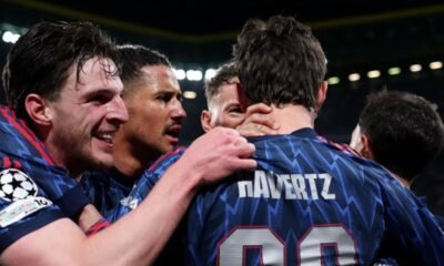 Arsenal venció de visitante al Sporting de Lisboa, por 1-0 en la UEFA Champions League. Foto: Champions League