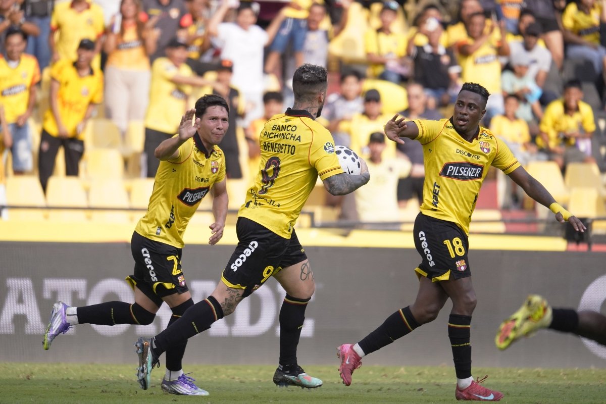 Barcelona SC llega con confianza para enfrentar a Cruzeiro