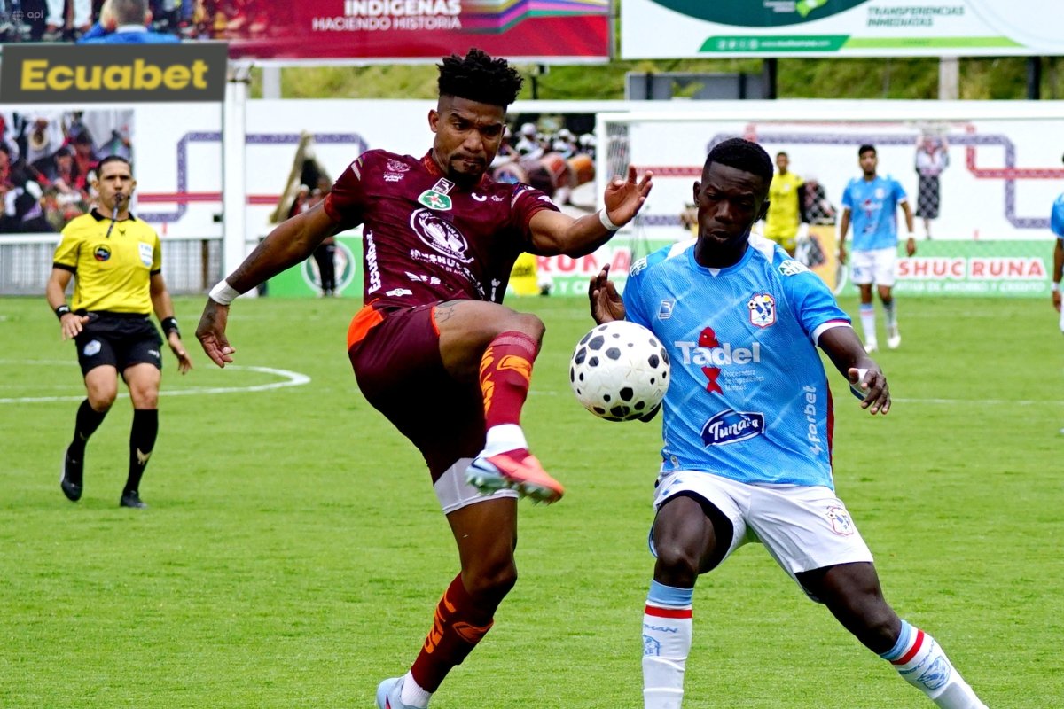 Mushuc Runa supera al Manta con un jugador menos