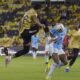 Byron Castillo en el partido de Barcelona SC contra Manta. Foto: API