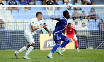 Emelec y Macará se enfrentaron en el estadio Capwell, en la fecha 15 de LigaPro. Foto: API