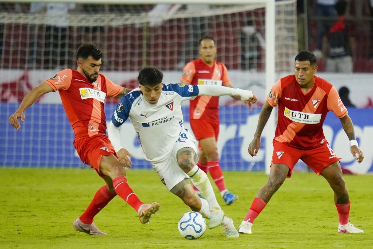 Alejandro Tobar de Liga de Quito ante Always Ready. Foto: API