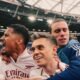 Los jugadores del Arsenal celebran el triunfo. Foto: Arsenal