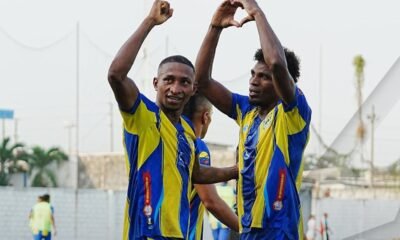 Los jugadores del Astillero celebran el triunfo ante Guayaquil City. Foto: Copa Ecuador