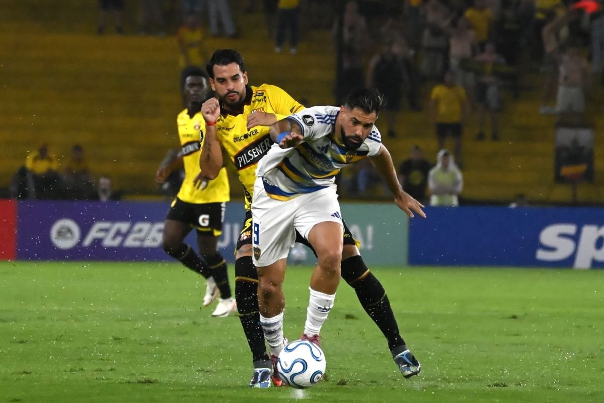 Barcelona SC vs. Boca Jrs en el Estadio Monumental. Foto: Conmebol Libertadores