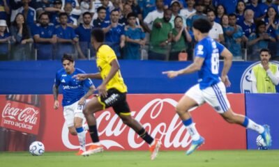 Cruzeiro goleó al Barcelona SC. Foto: Cruzeiro