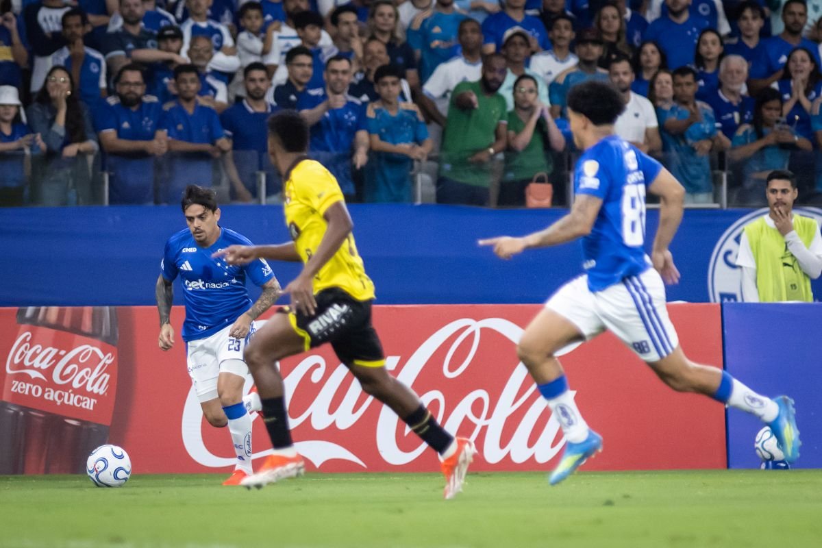 Cruzeiro goleó al Barcelona SC. Foto: Cruzeiro