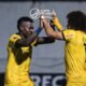 Erick Mendoza festeja el gol de Delfín en la Copa Ecuador. Foto: Ccopa Ecuador