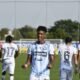 Joshué Quiñónez celebra el gol marcado con Guayaquil City. Foto: API