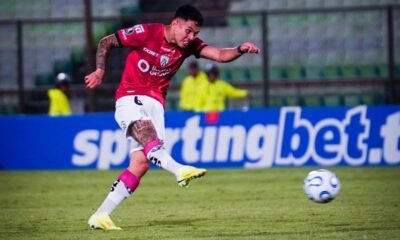 Jordy Alcívar, de Independiente del Valle, en el partido ante Universidad Central. Foto: IDV