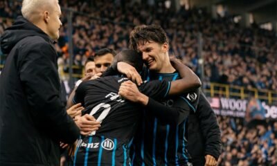 Victoria del Club Brujas en la Belgian Pro League. Foto: Club Brujas
