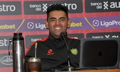 Luis Miguel Escalada asume como director deportivo de Emelec. Foto: API