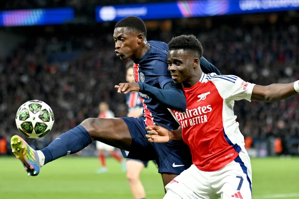 PSG y Arsenal se enfrentaron en la semifinal de la temporada anterior. Foto: Champions League