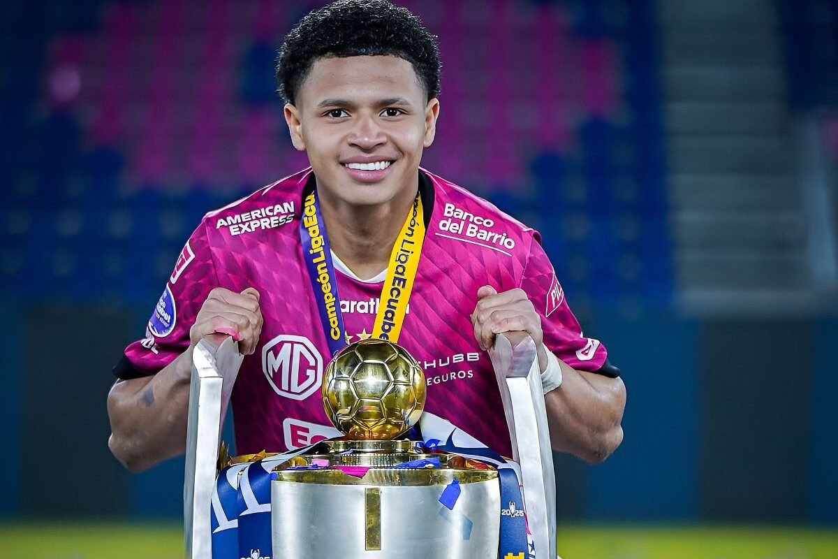 Patrik Mercado fue campeón de la Liga Pro 2025 con Independiente del Valle. Foto: Archivo personal