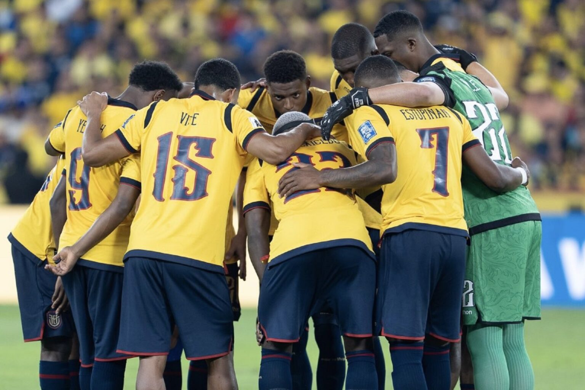 La Tri celebra un gol en eliminatorias. Foto: La Tri