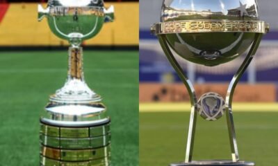 Trofeo de la Copa Libertadores y Sudamericana