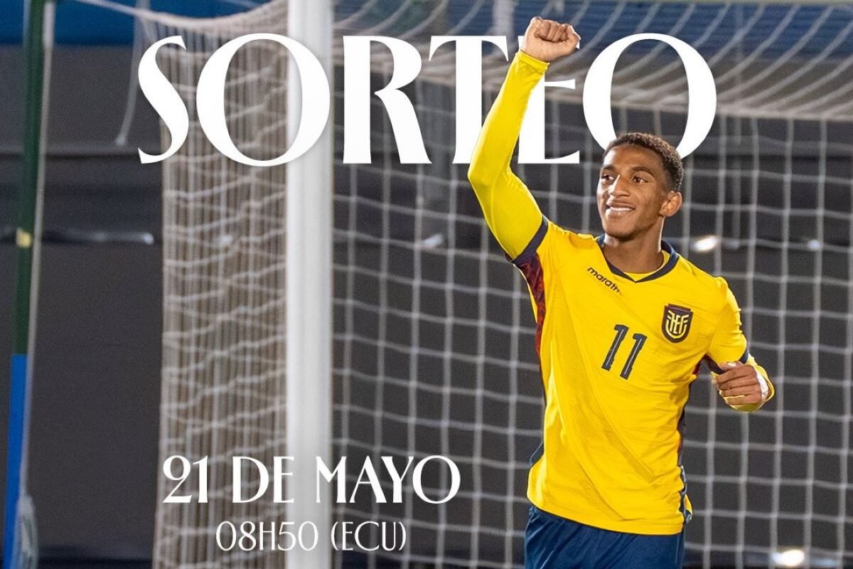 Ecuador conoce a sus rivales en el Mundial de Qatar Sub 17. Foto: Federación Ecuatoriana de Fútbol