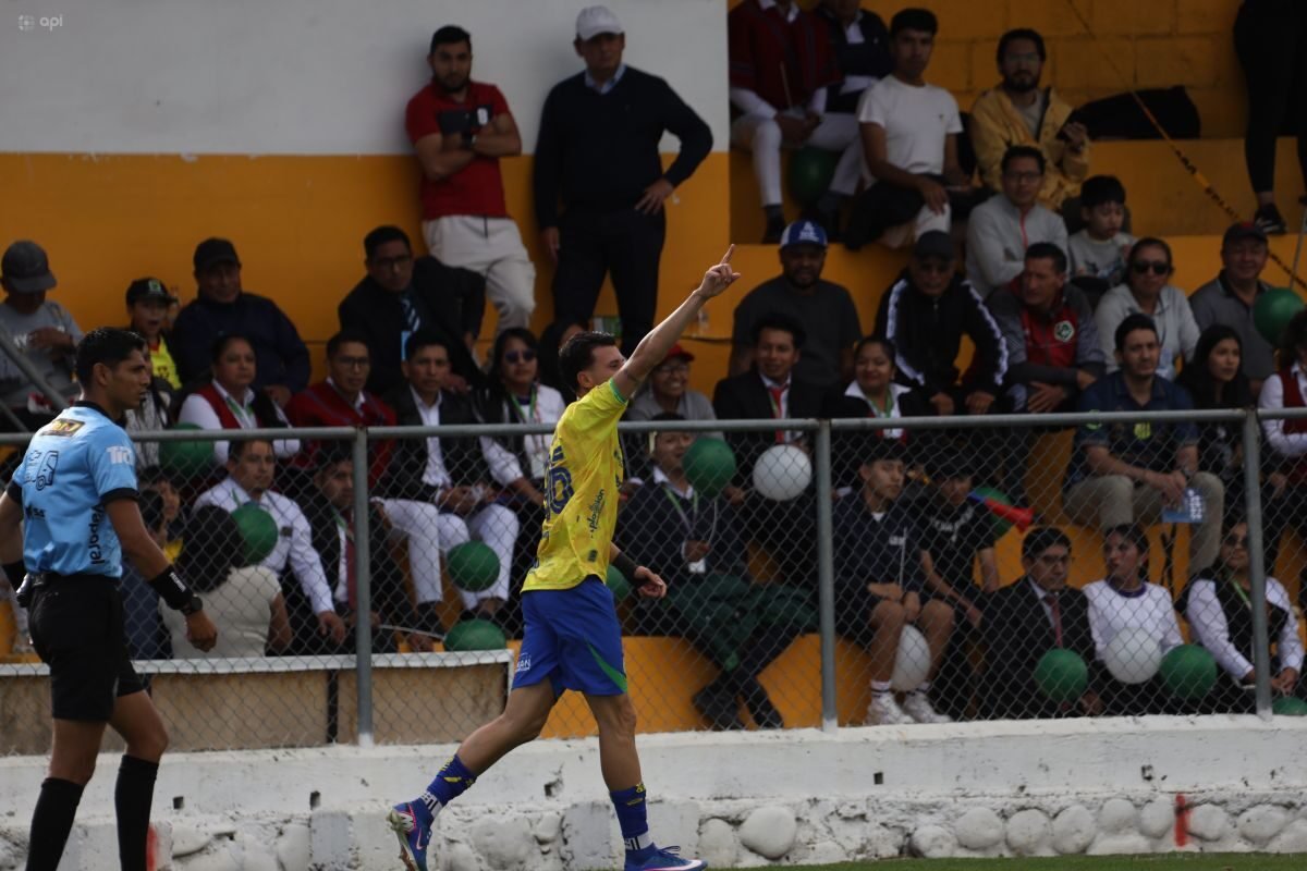 Gualaceo vence por 1-0 a Mushuc Runa por Copa Ecuador en el Estadio Gerardo León Pozo. Foto: API