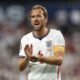 Harry Kane siendo protagonista con un doblete frente a Croacia. Foto: FIFA