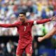 CR7 celebrando con Portugal su doblete frente a Ghana. Foto: FIFA