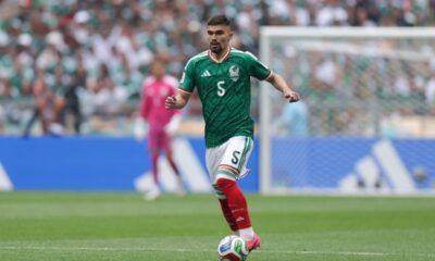 México entra al segundo tiempo ganando 1-0 ante Sudáfrica. Foto: México