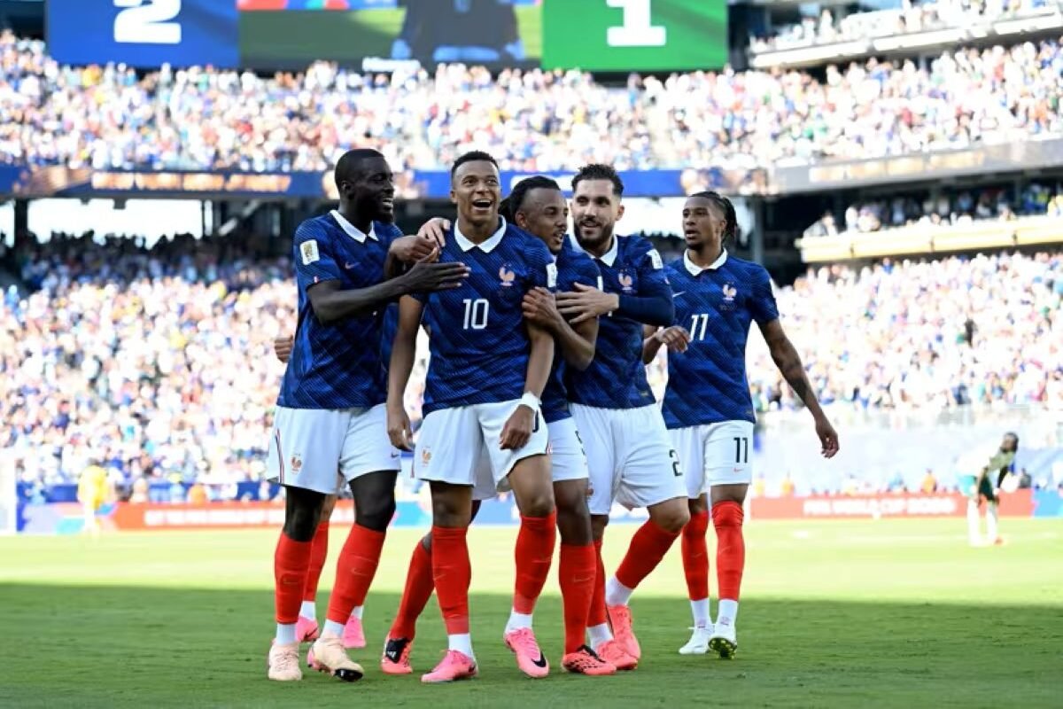 Francia se lleva la victoria ante Senegal con dos goles de Kylian Mbappé. Foto: FIFA