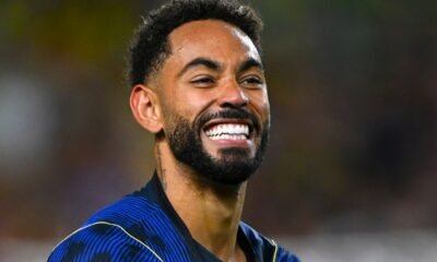 Matheus Cunha es la figura del partido con un doblete. Foto: FIFA