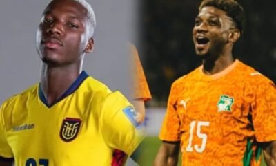 Moisés Caicedo vs. Amad Diallo en el Mundial 2026. Foto: Redes sociales de jugadores