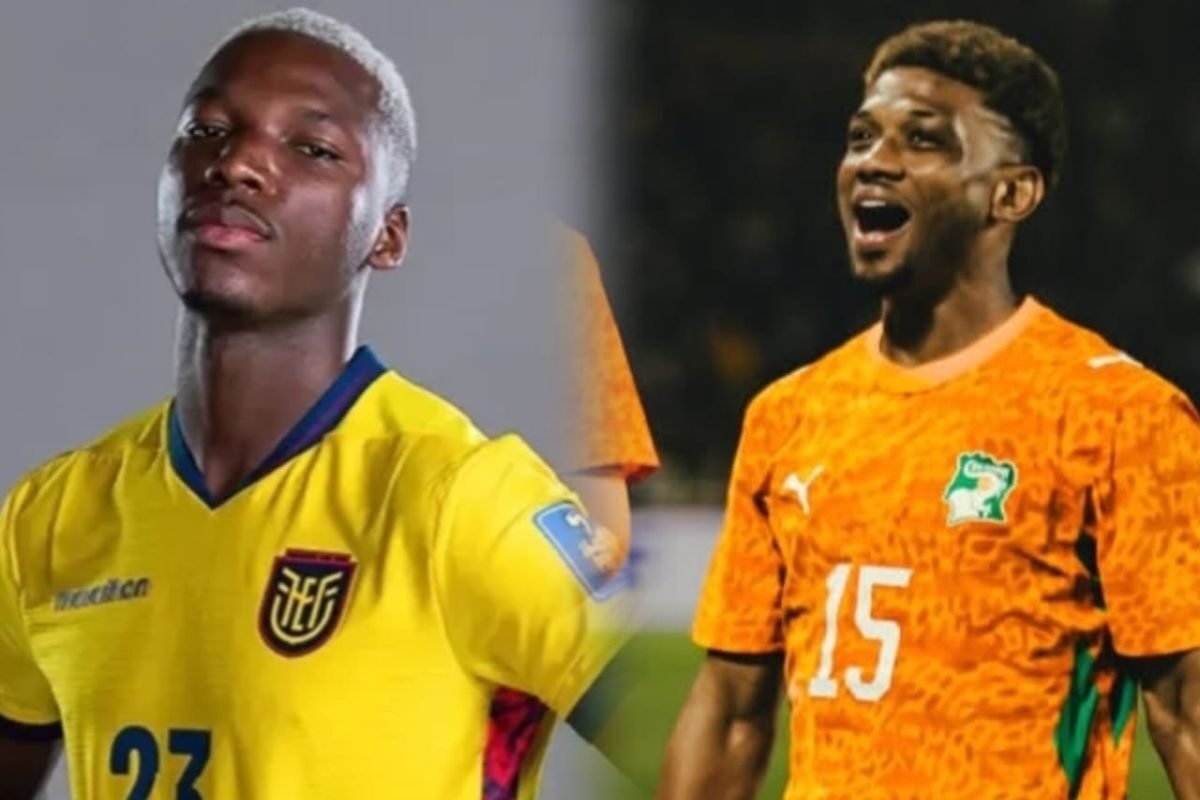 Moisés Caicedo vs. Amad Diallo en el Mundial 2026. Foto: Redes sociales de jugadores