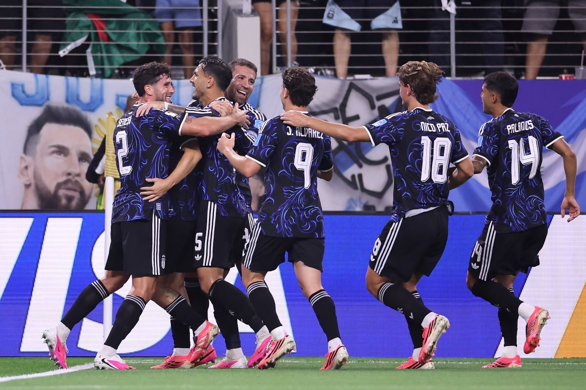 Argentina ganó 3-1 su último encuentro con Jordania este 27 de junio. Foto: Selección de Argentina