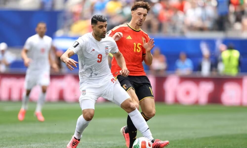 Bélgica e Irán repartieron puntos en Los Ángeles. Foto: FIFA