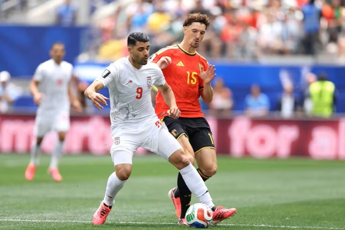 Bélgica e Irán repartieron puntos en Los Ángeles. Foto: FIFA