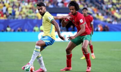 Brasil empató con Marruecos en su debut en el Mundial. Foto: Conmebol Libertadores