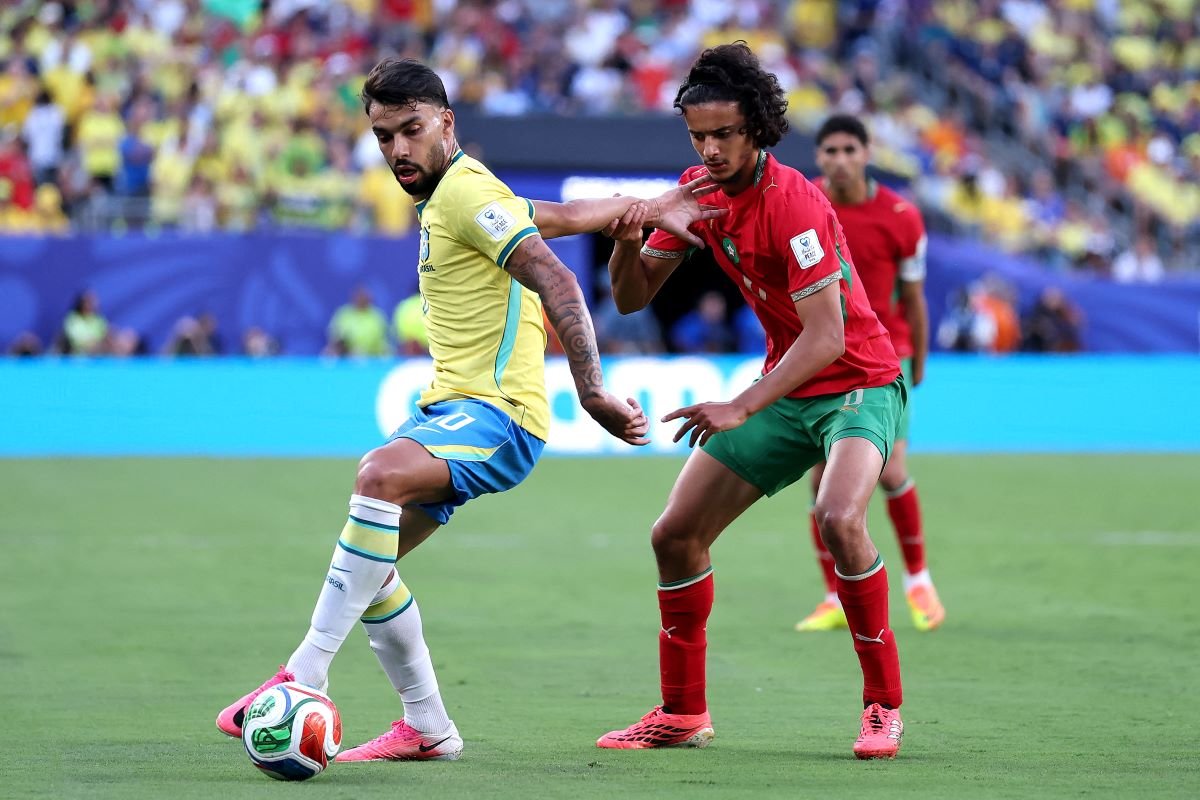 Brasil empató con Marruecos en su debut en el Mundial. Foto: Conmebol Libertadores