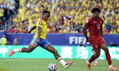 Colombia empató sin goles ante Portugal este 27 de junio. Foto: Conmebol