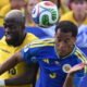 Enner Valencia en el partido de Ecuador ante Curazao.