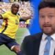 Eddy Vilard en Fox Deportes menospreció a Ecuador. Foto: La Tri y captura de pantalla