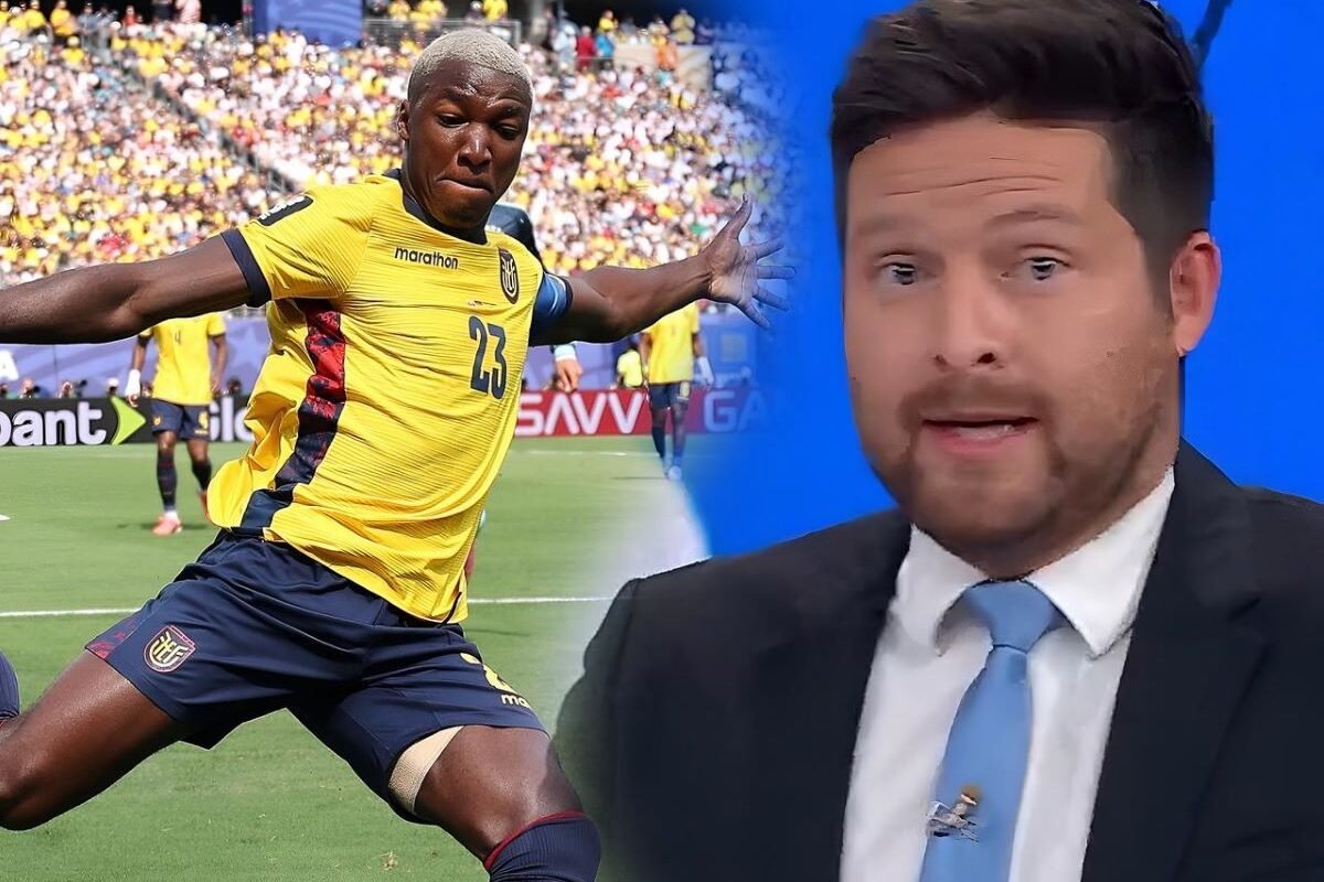 Eddy Vilard en Fox Deportes menospreció a Ecuador. Foto: La Tri y captura de pantalla