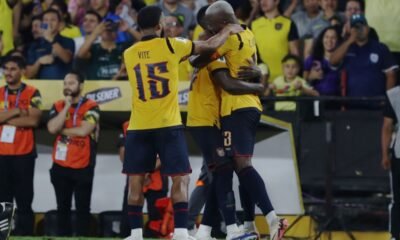 El gol de Enner Valencia ante Argentina en la Eliminatorias al Mundial 2026. Foto: API